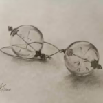 Dandelion earrings